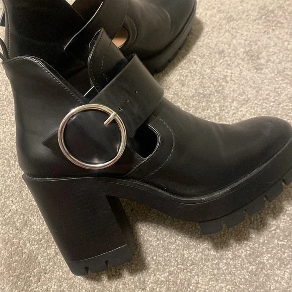 Platform ankle boots - Picture 5 of 6